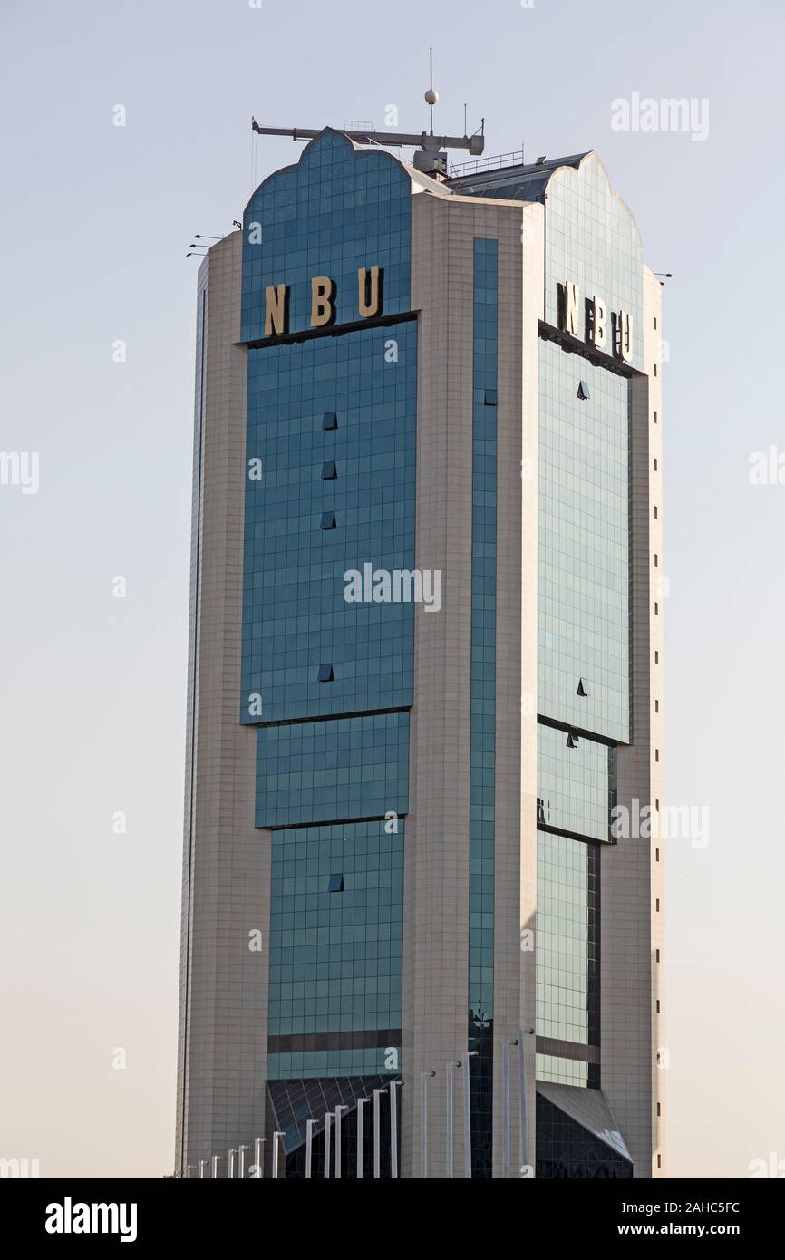 The National Bank Of Uzbekistan Headquarters Building in Tashkent