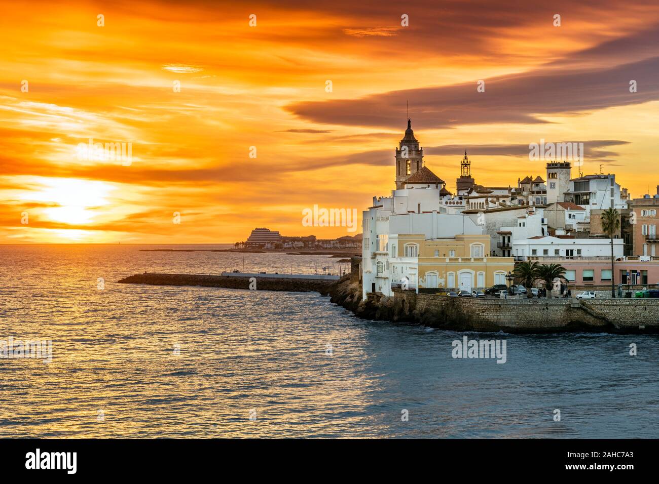 Sitges, Catalonia, Spain Stock Photo