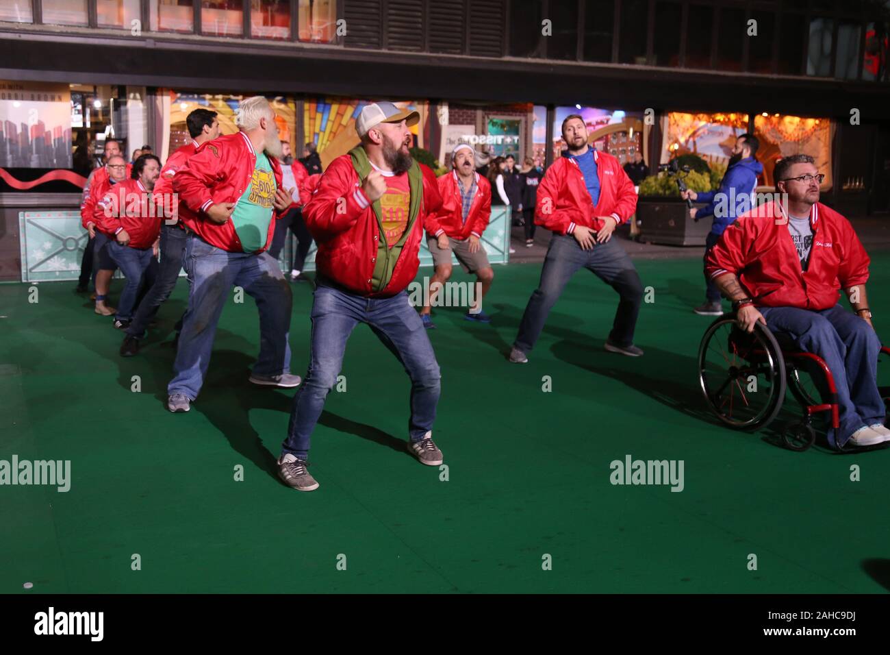 The 93rd Macy's Thanksgiving Day Parade rehearsals Day Two, held