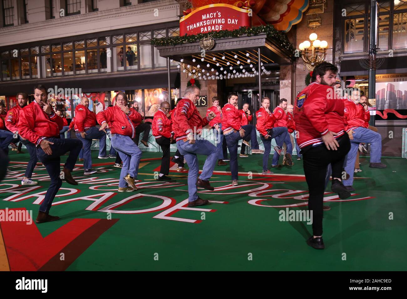 The 93rd Macy's Thanksgiving Day Parade rehearsals Day Two, held