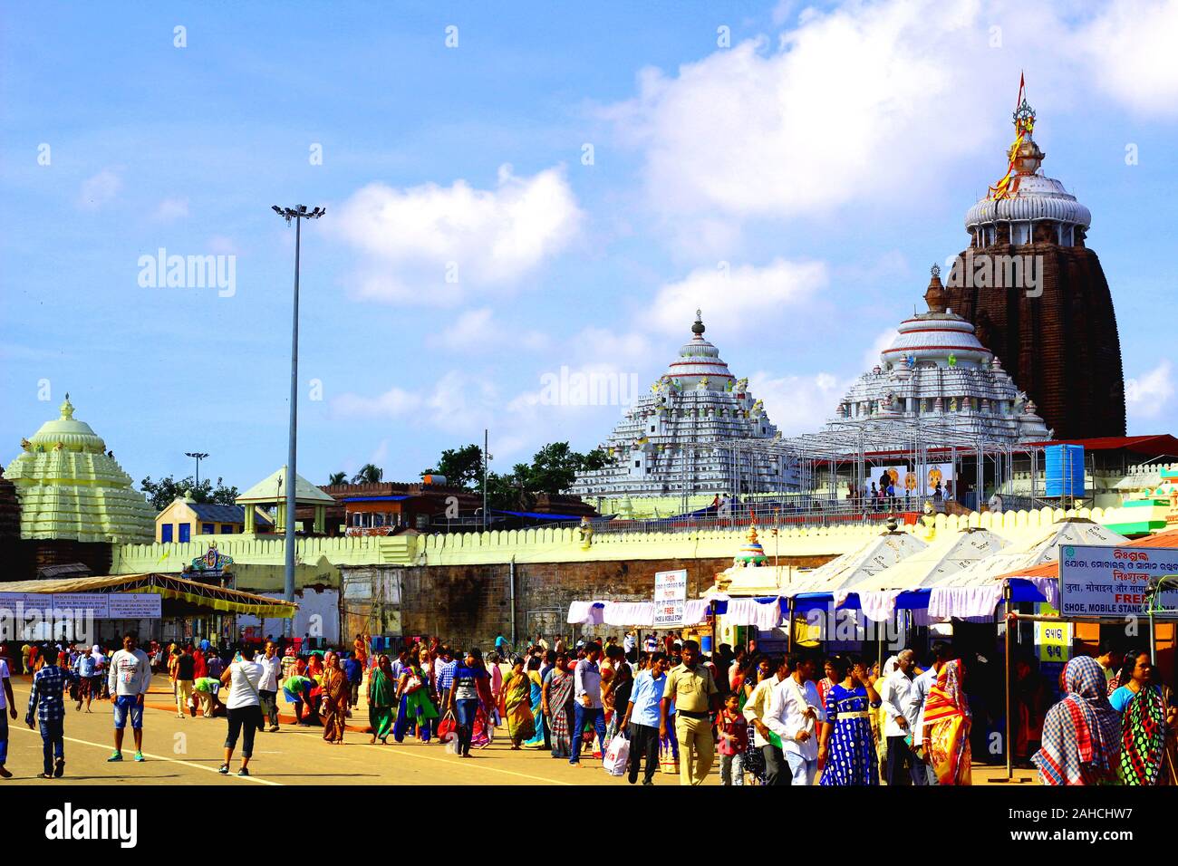 Jagannath Temple, Puri, Odisha, India 21-October-2019 Stock Photo