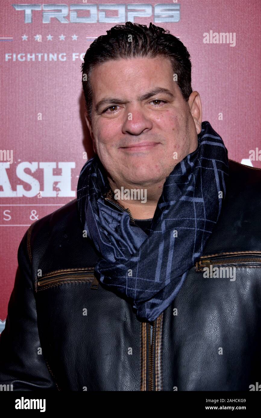 HOLLYWOOD, CA - DECEMBER  19:  Rigan Machado arrives for the SMASH GLOBAL IX Fight Night  on December 19, 2019 2019 in Hollywood California. (Photo by Stock Photo