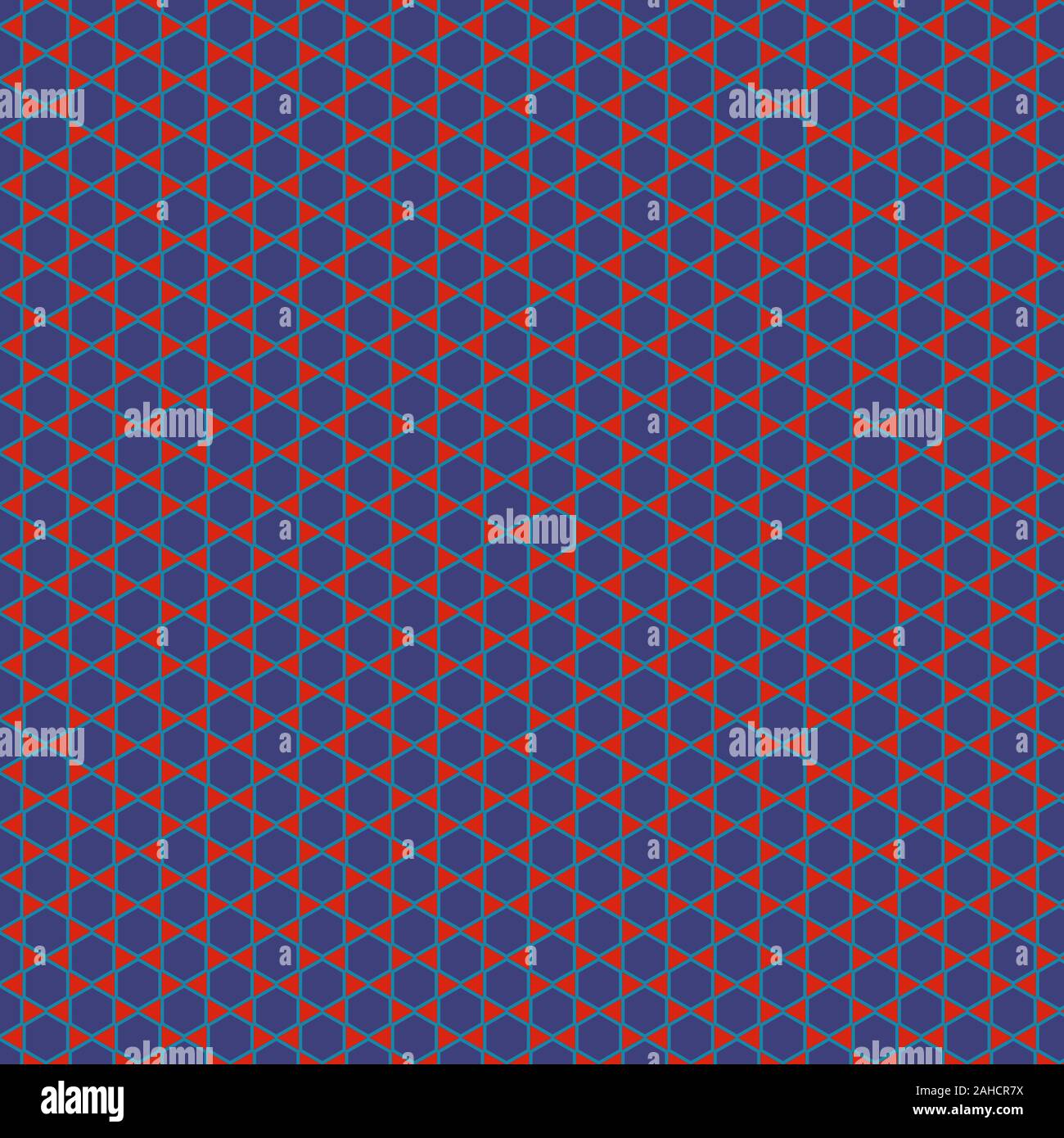 Illustration with repetitive geometric shapes covering the background ...