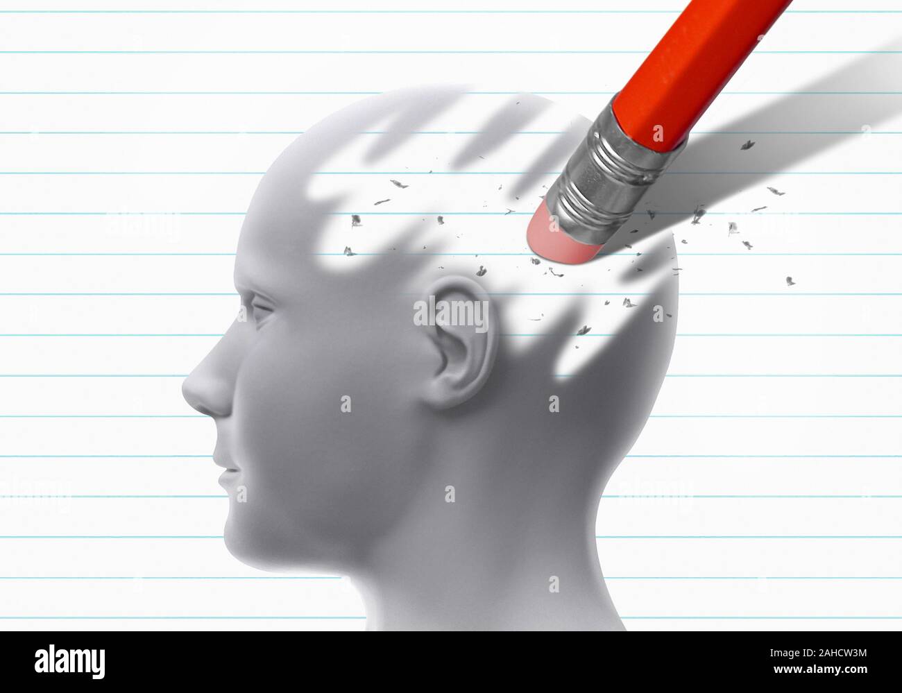 Eraser brain hires stock photography and images Alamy