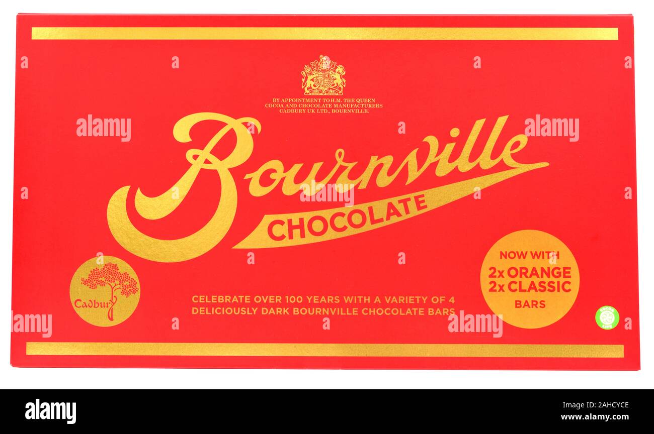 Bournville Chocolate gift pack 4 pack Stock Photo Alamy