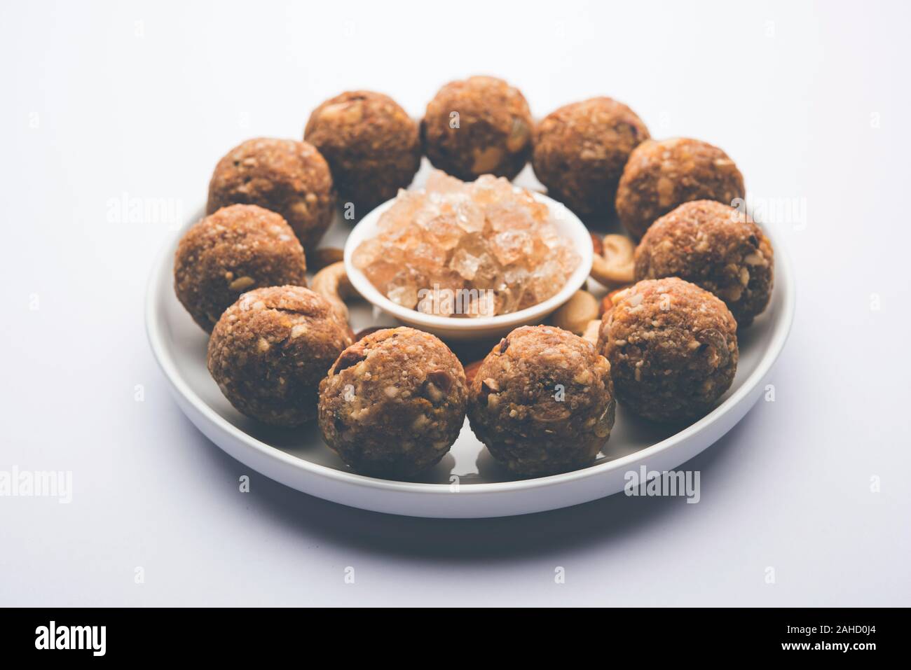 sweet Dink laddu also known as Dinkache ladoo or gond ke laddoo made