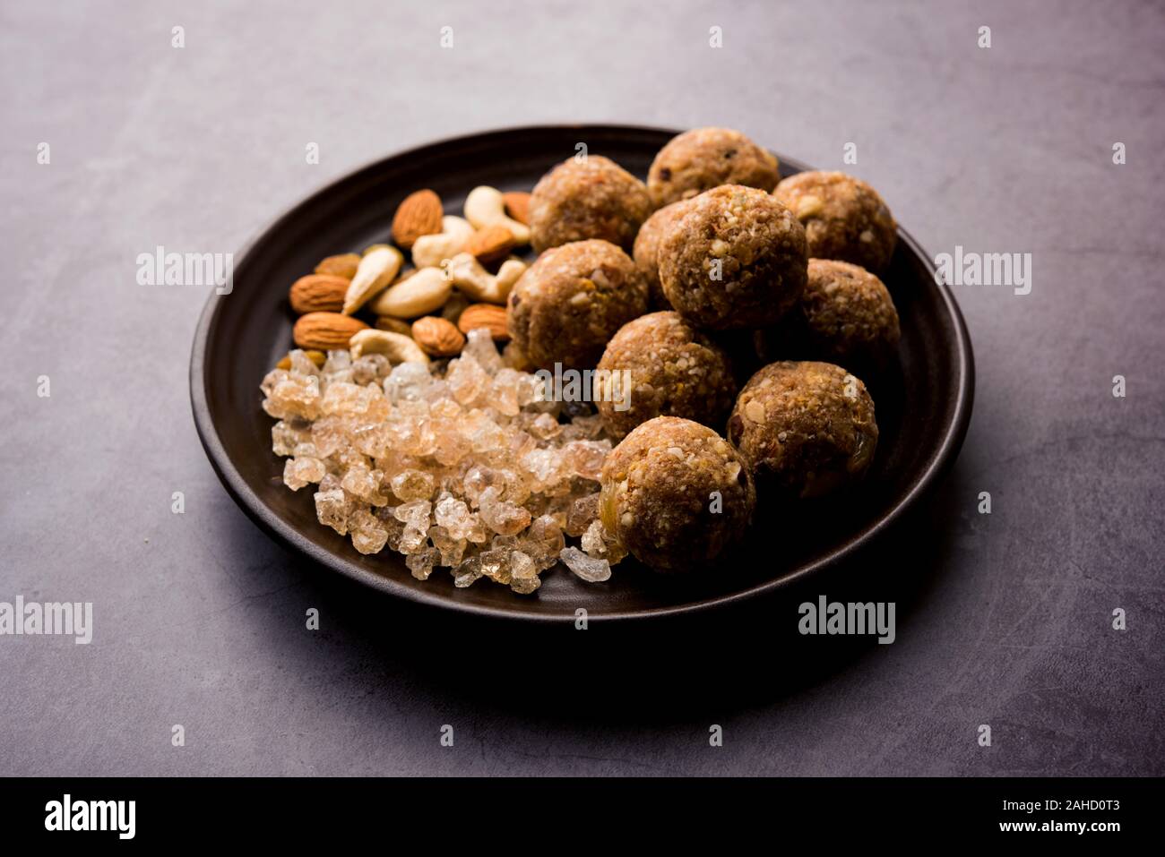 sweet Dink laddu also known as Dinkache ladoo or gond ke laddoo made