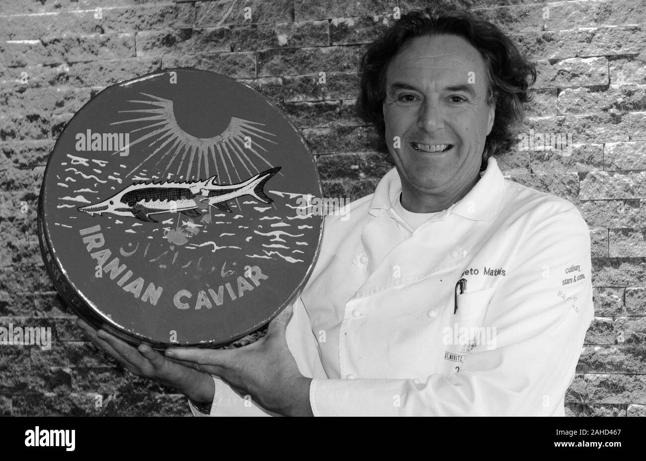 Swiss Alps Star cook Reto Mathis from Côrviglia restaurant above St