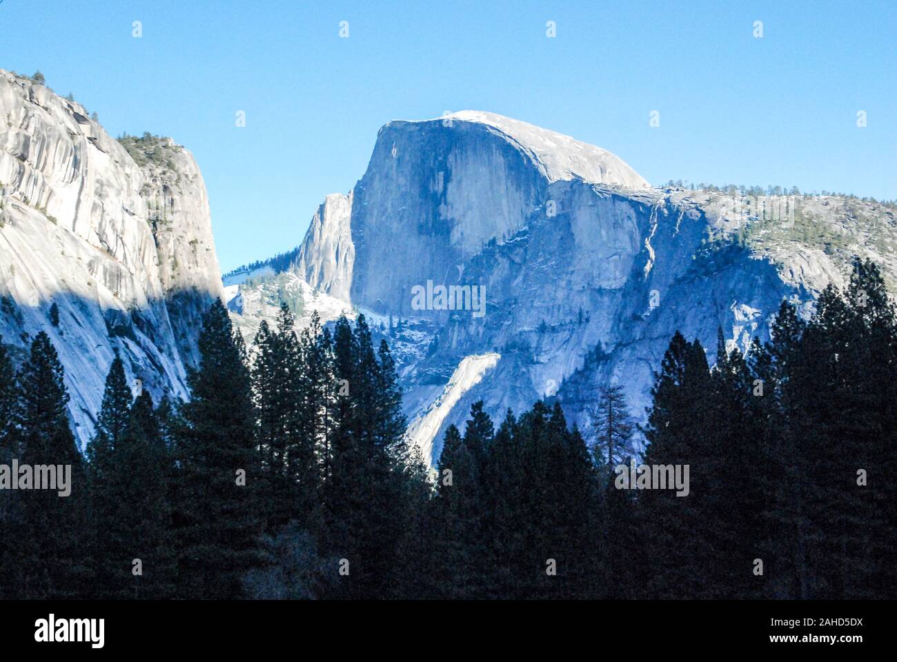 Half Dome, Yosemite Valley, California Stock Photo
