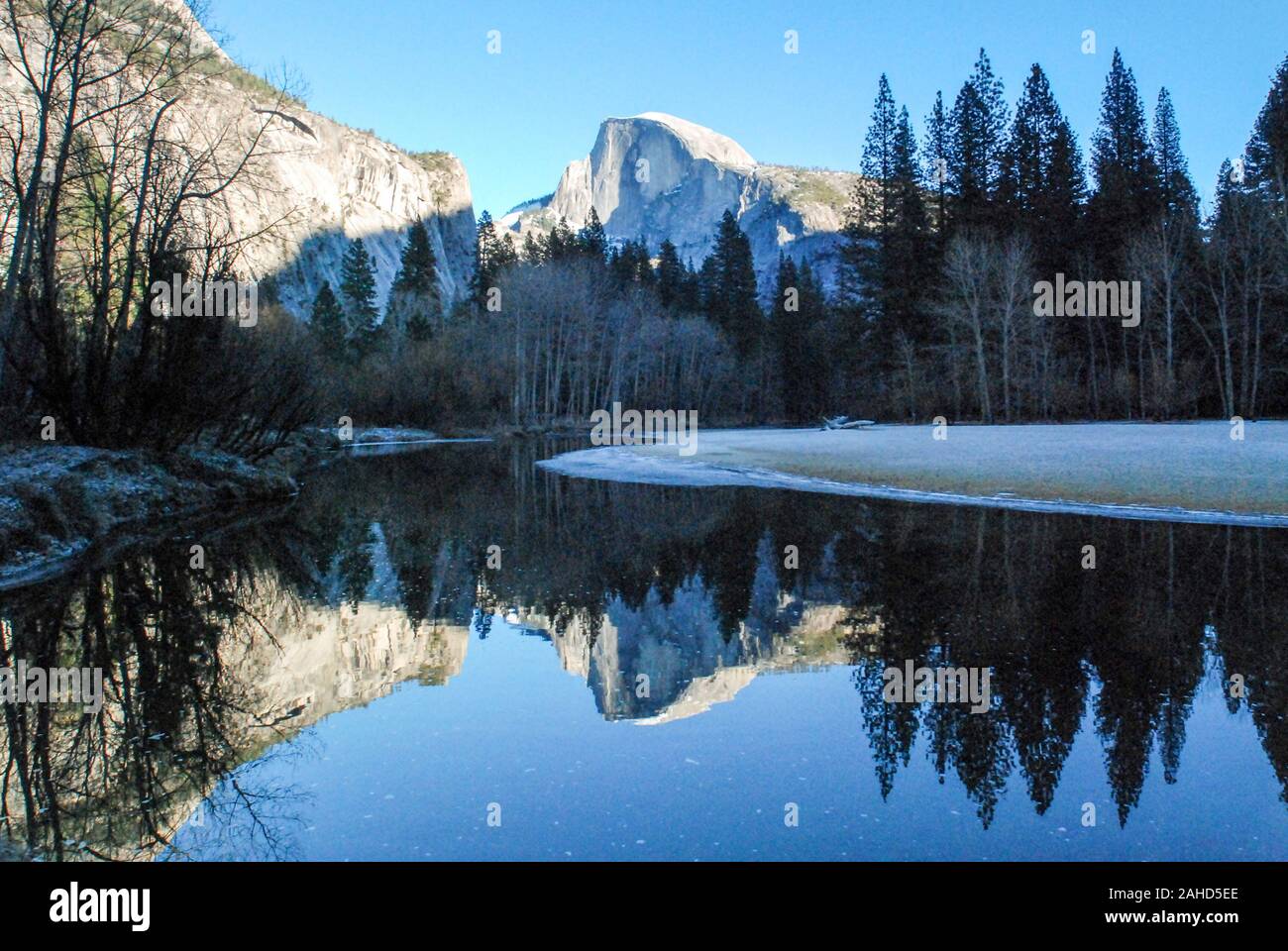 Half Dome, Yosemite Valley, California Stock Photo