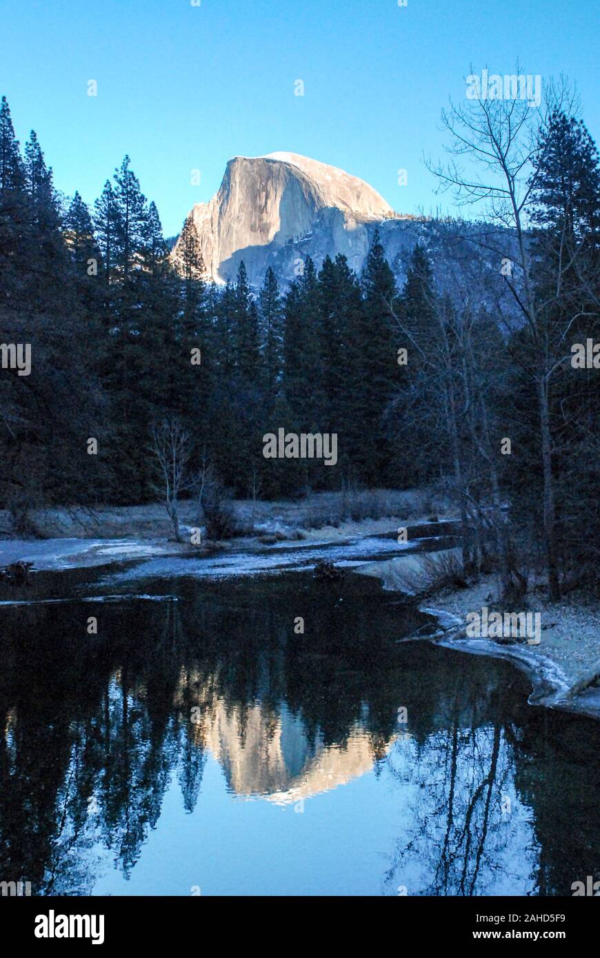 Half Dome, Yosemite Valley, California Stock Photo