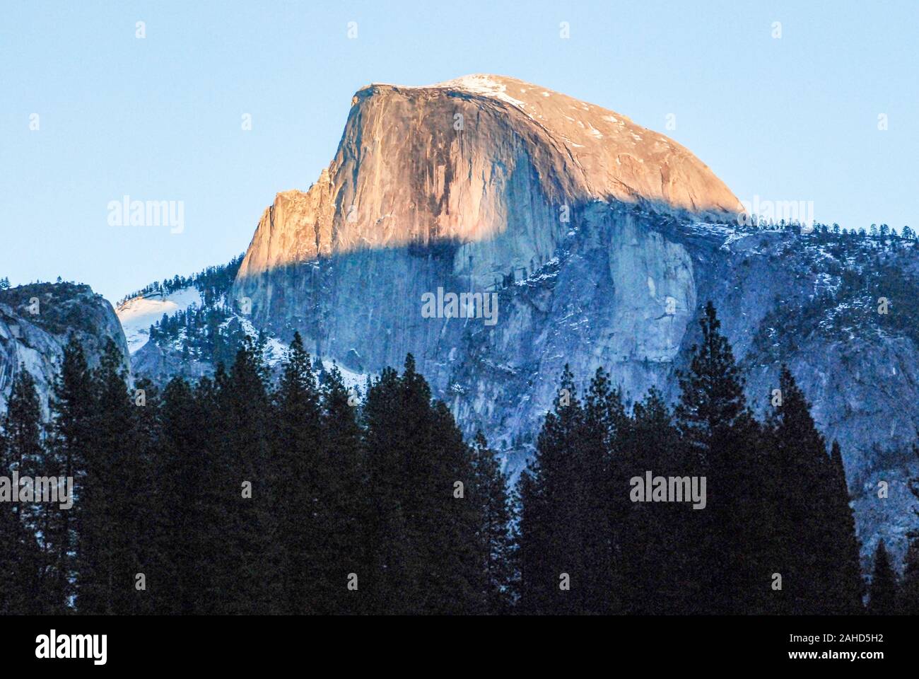 Half Dome, Yosemite Valley, California Stock Photo