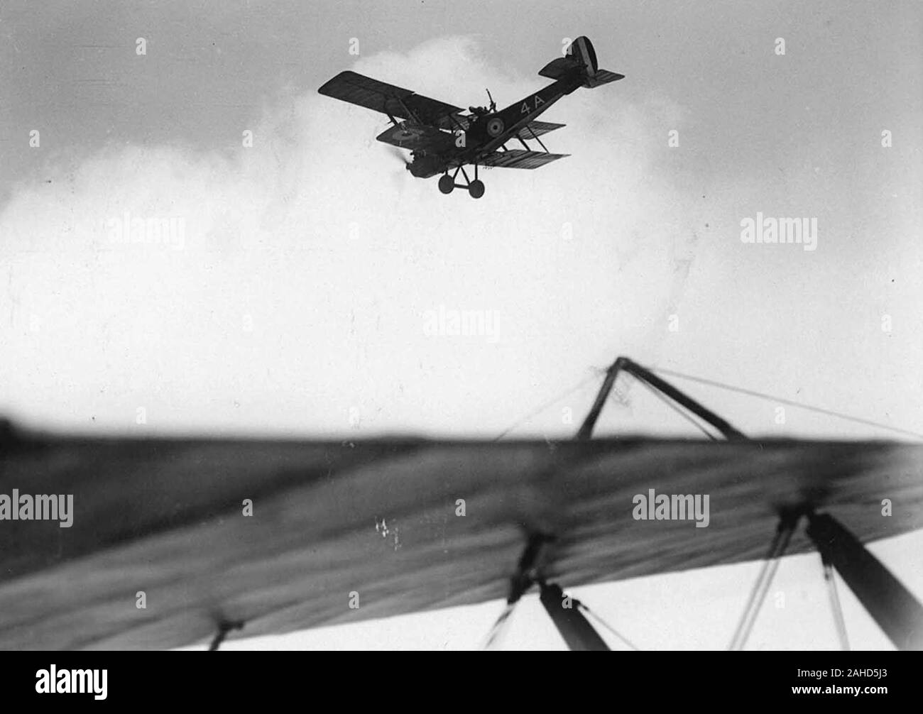 Aerial warfare of First World War, 1914-1918 Stock Photo