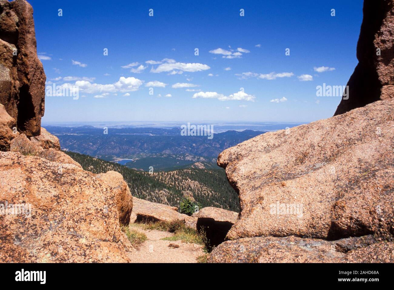 Pikes Peak, Colorado Stock Photo