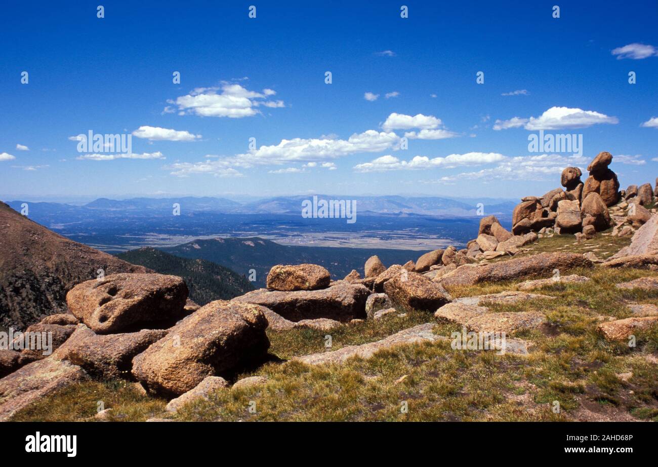 Pikes Peak, Colorado Stock Photo