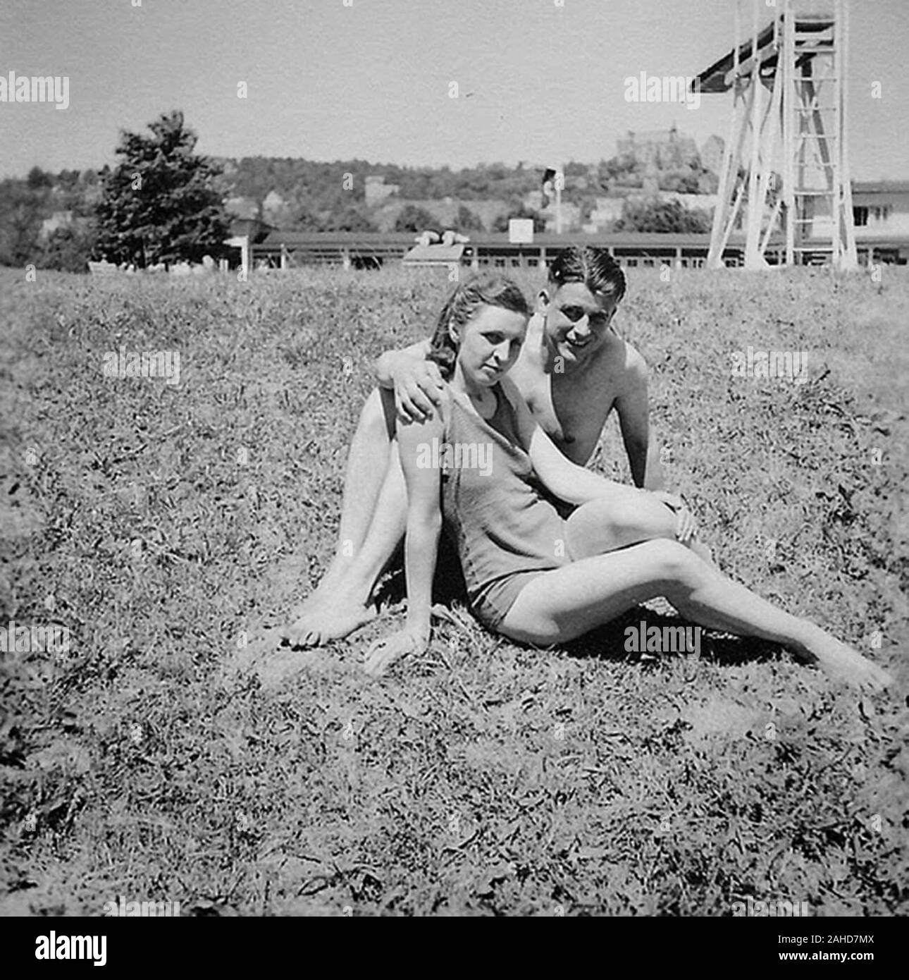 Collaborator girls of the German-occupied Europe, 1940-1944 Stock Photo ...