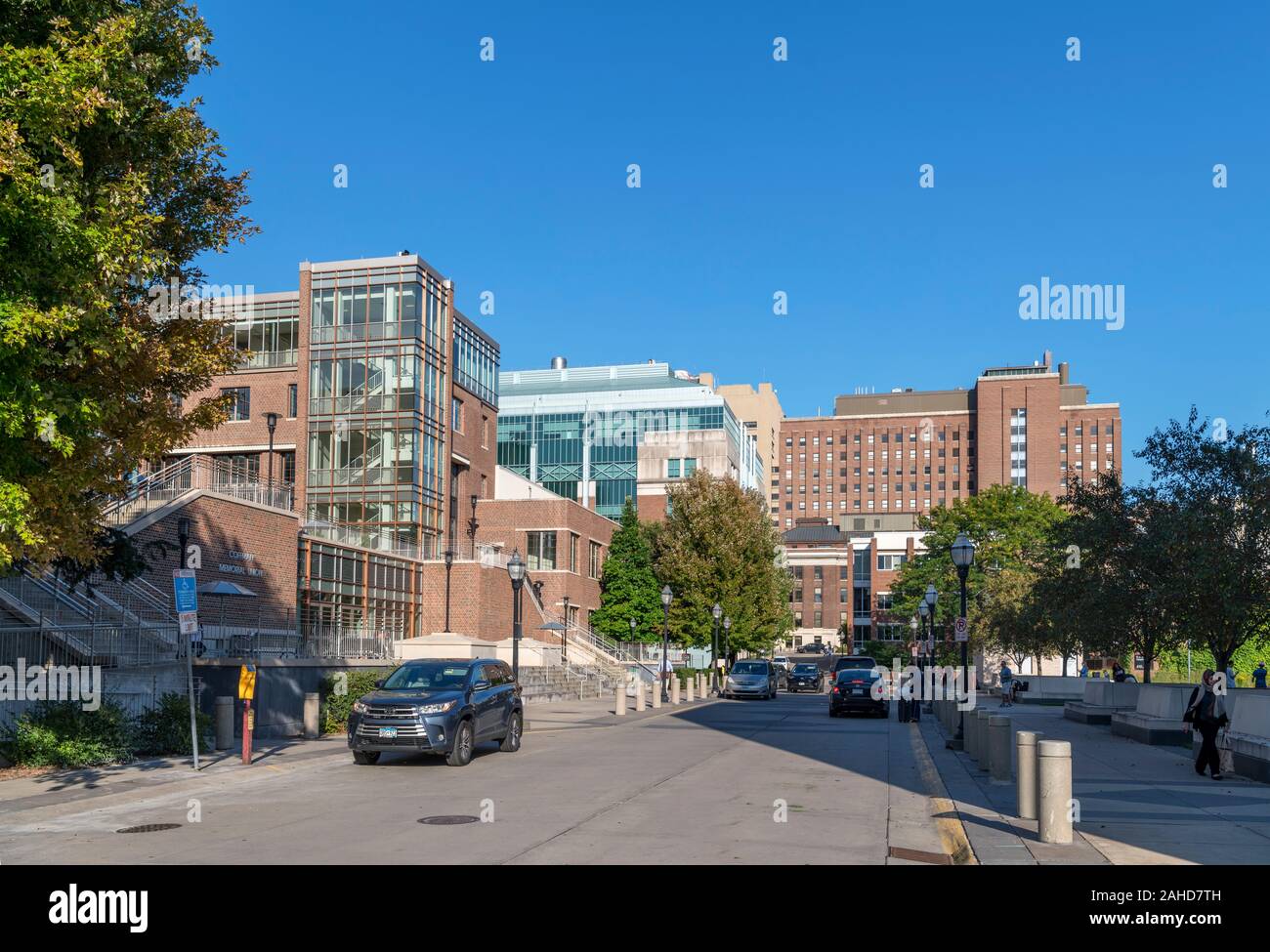 Campus of the University of Minnesota, Minneapolis, Minnesota, USA Stock Photo