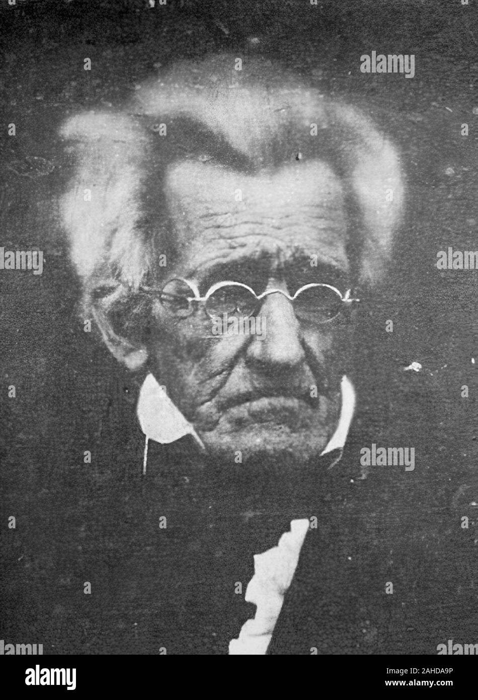 Andrew Jackson (1767-1845), seventh president of the United States (1829-1837 Stock Photo