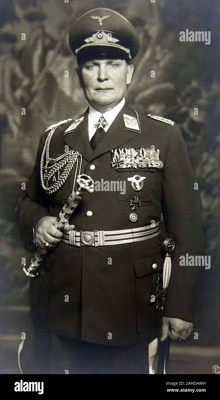 Nazi Reichsmarschall Hermann Göring Stock Photo