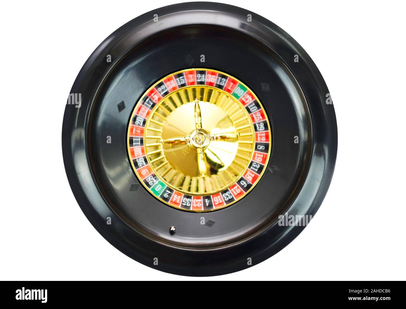 ROULETTE WHEEL MINIATURE CASINO COLLECTIBLE GAMBLING MINI CLOCK - SPINS!