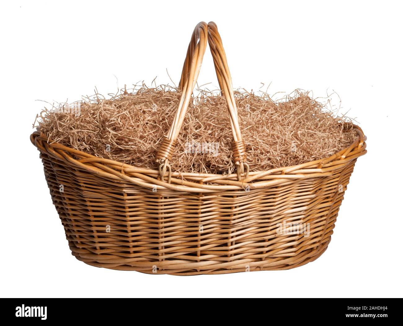 Woven Gift Baskets Stock Photo