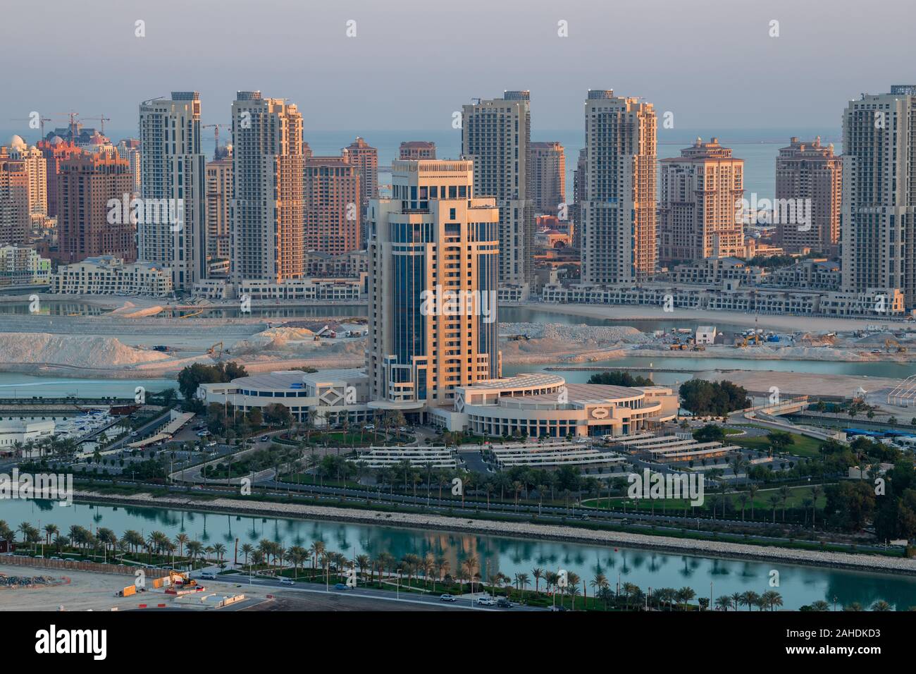 Hotel Ritz Carlton Doha Stock Photo