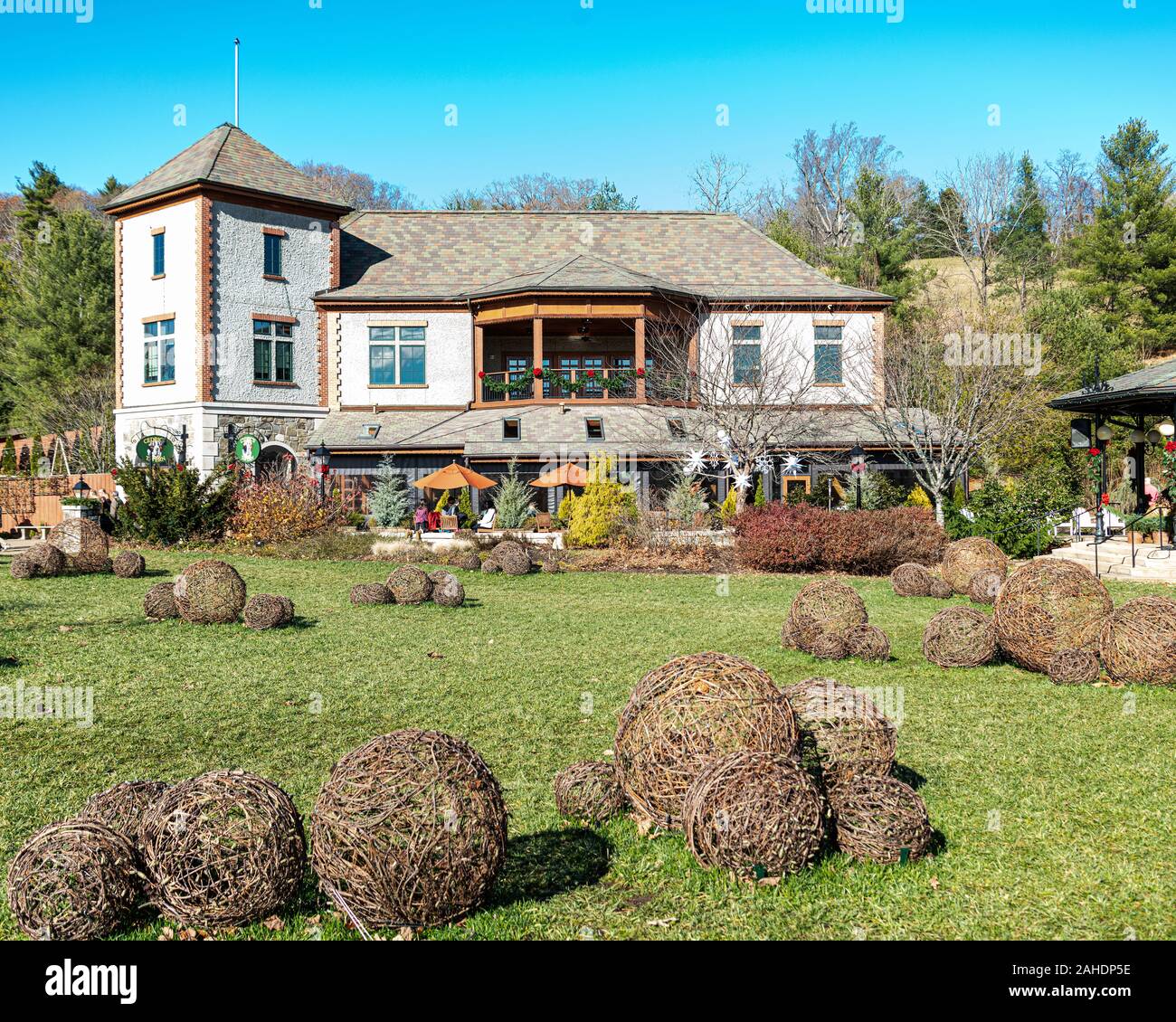 Antler Hill Village at Biltmore Estate Stock Photo Alamy