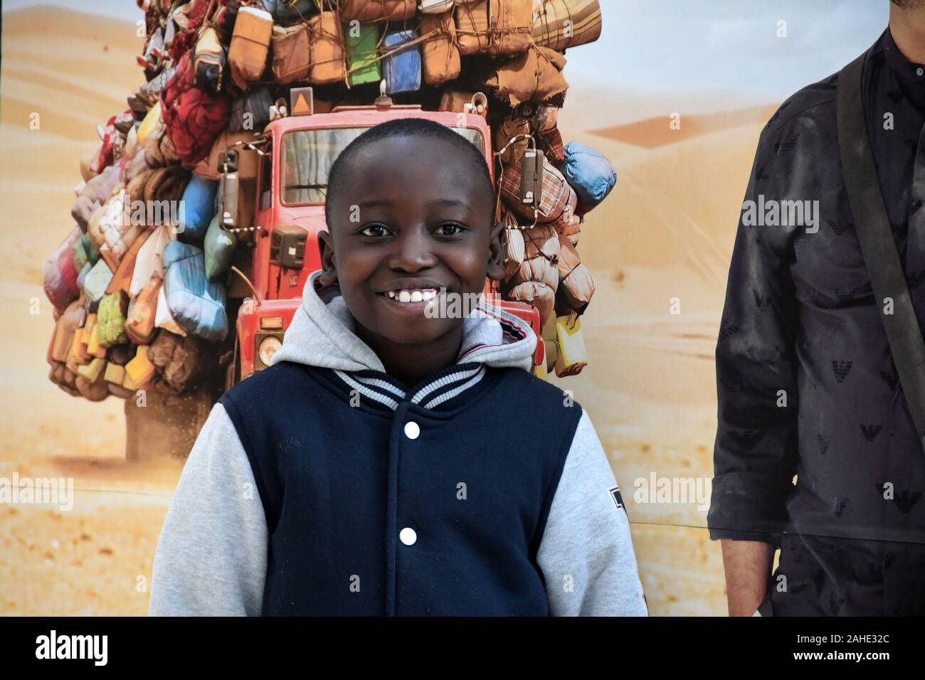 Roma Le Méridien Visconti Rome 27 dic 2019 - Presentation film TOLO TOLO Nassor Said Birya Credit: Giuseppe Andidero Stock Photo