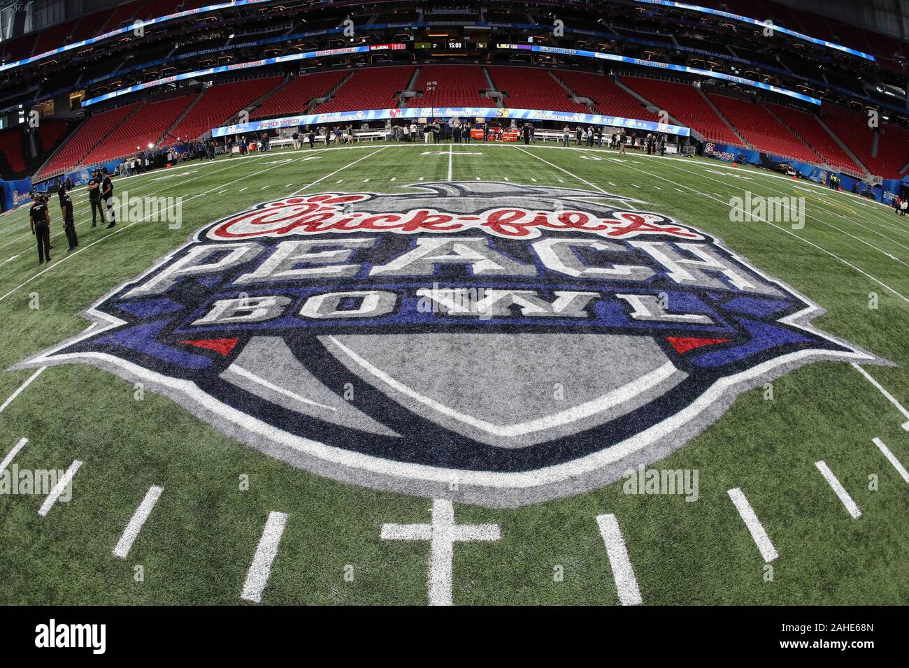 December 28, 2019: LSU Tigers wide receiver Justin Jefferson (2) celebrates  after winning the 52nd Chick-fil-a Peach Bowl at Mercedes-Benz Stadium in  Atlanta, GA. (Scott Kinser/Cal Sport Media/Sipa USA)(Credit Image: ©  Scott