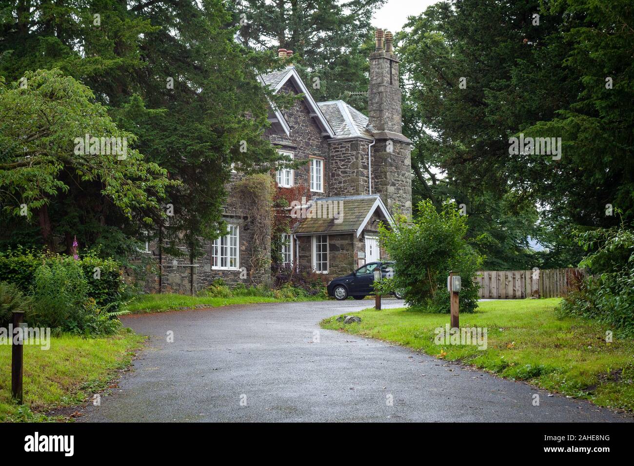 A house in Hawkshead, Lake District, United Kingdom Stock Photo Alamy