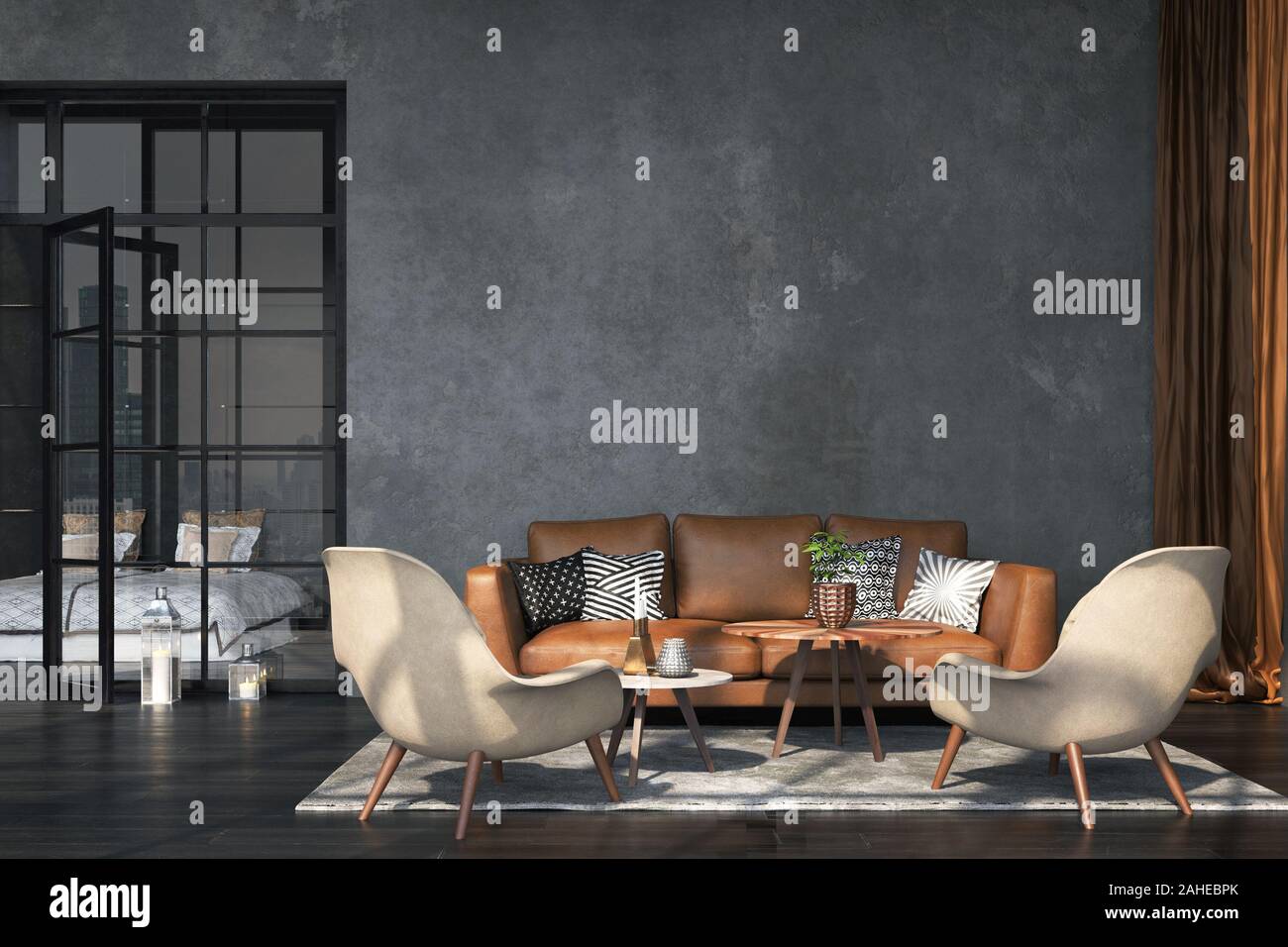 Image showcasing Expert Advice on Incorporating Brutalism in a Rental Apartment - RentCafe