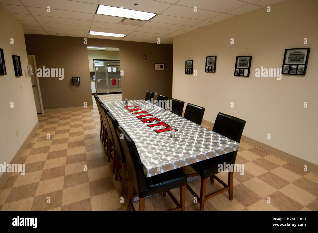 Catlett Volunteer Fire Rescue, Station 7, dining area is off main