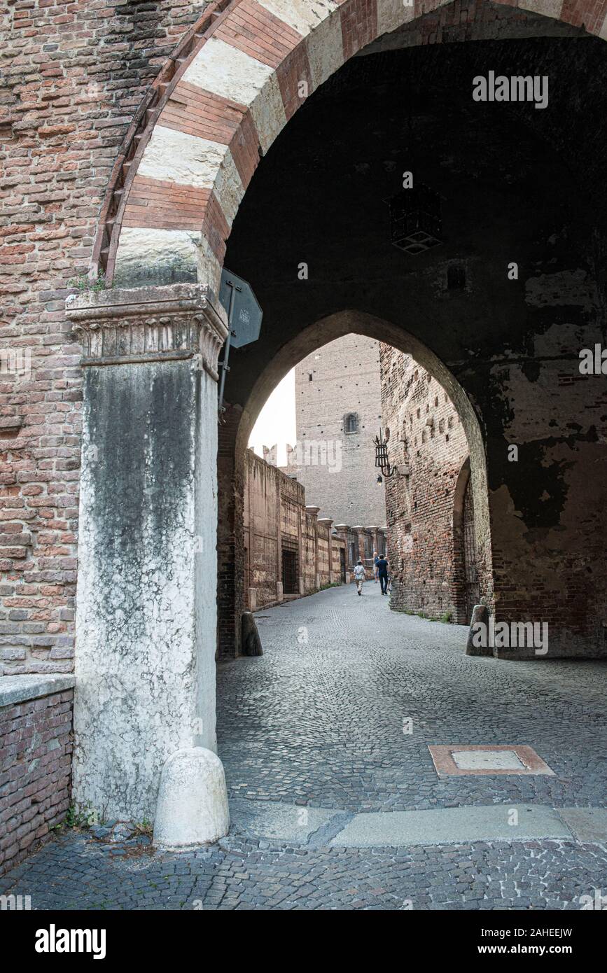 Historic buildings in Verona, Italy Stock Photo Alamy