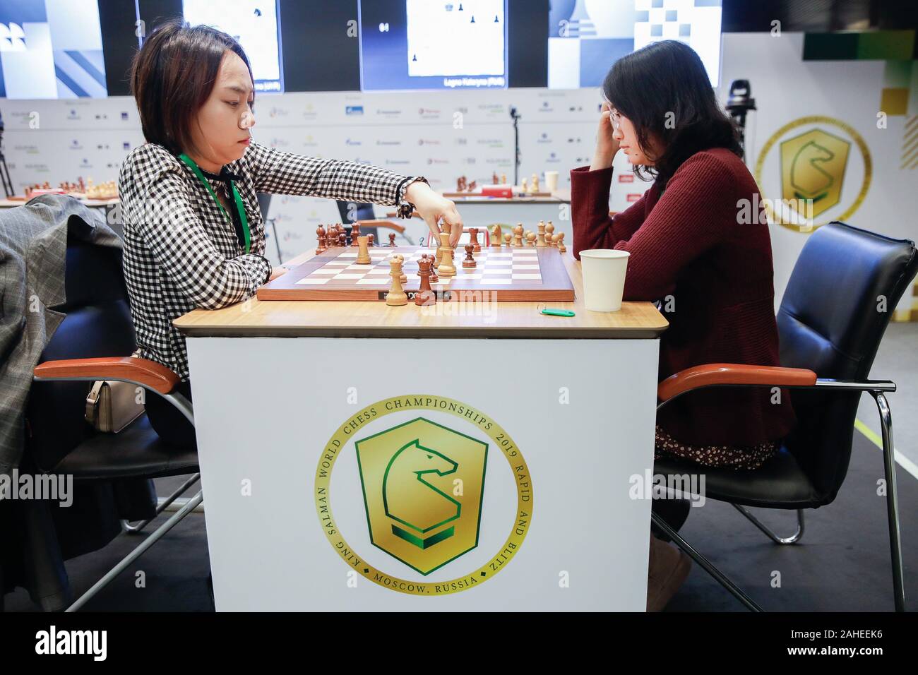 Hikaru Nakamura and Peter Svidler Editorial Stock Image - Image of