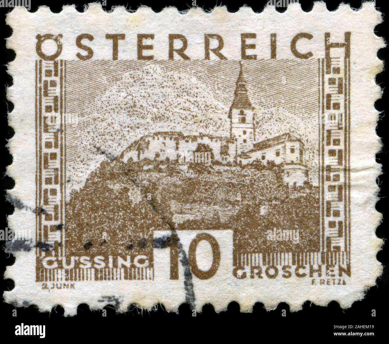 Güssing Castle, Burgenland - small format Stock Photo