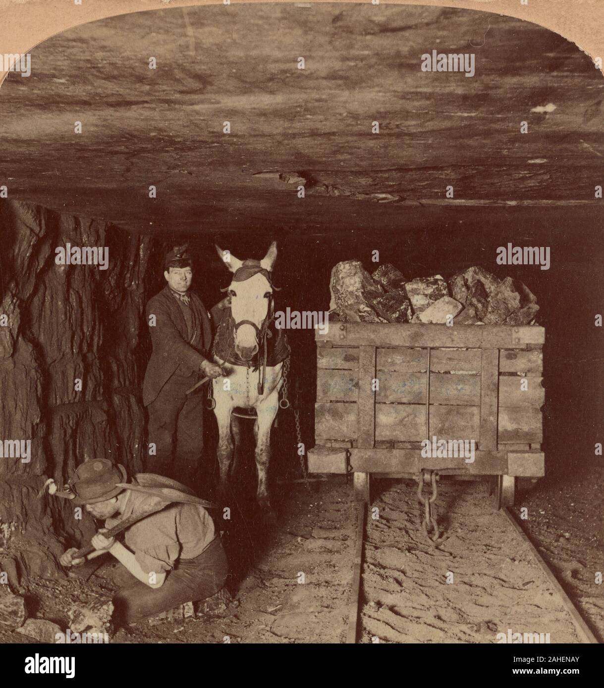 Coal mining in the United States Stock Photo Alamy