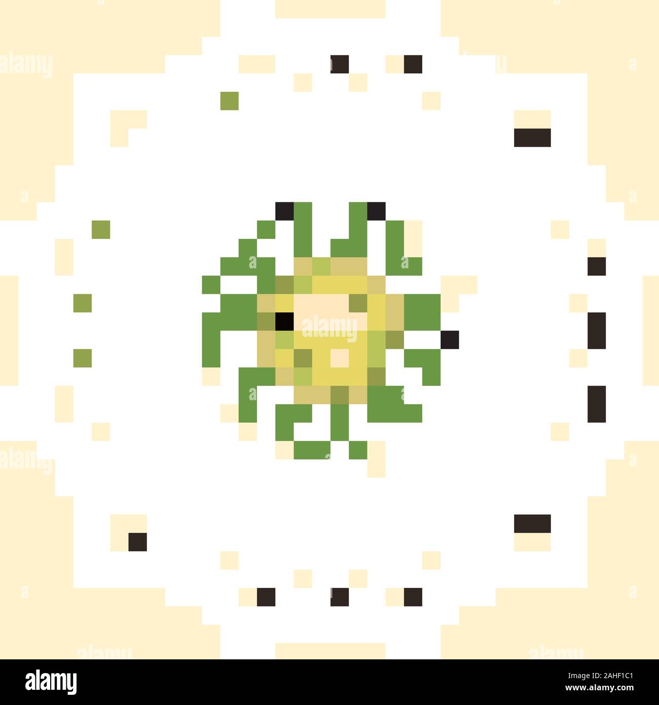 Mandala patterns on yellow background illustration Stock Vector Image ...