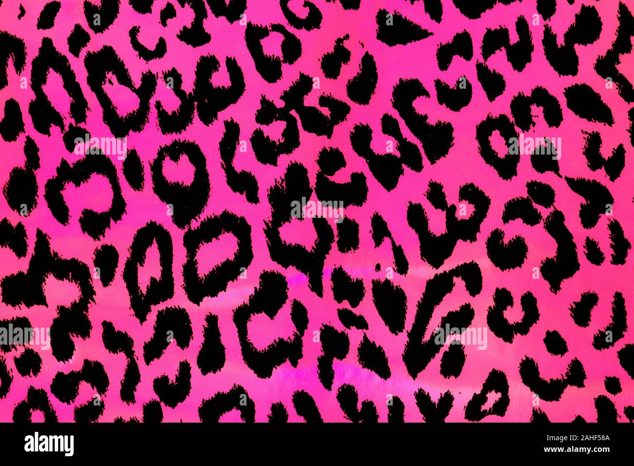 Seamless abstract background of pink and black animal print background