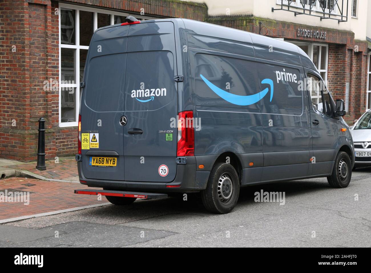 Amazon transit van hi-res stock photography and images - Alamy