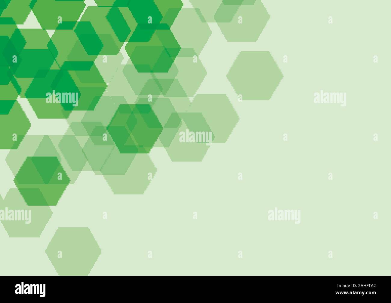 Background design with abstract patterns in green illustration Stock ...