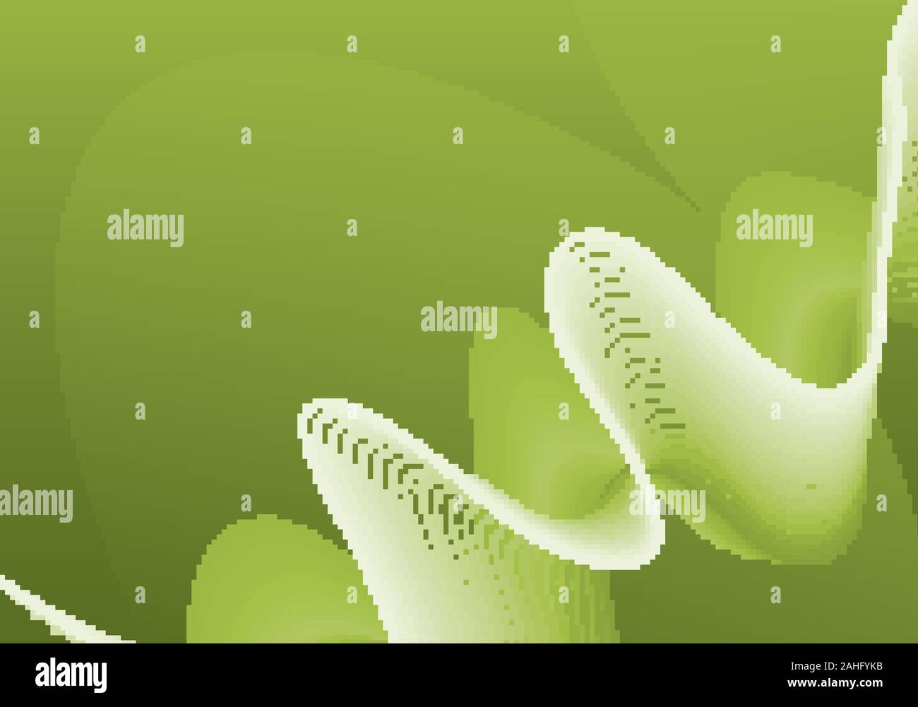 Background template with green abstract pattern illustration Stock ...