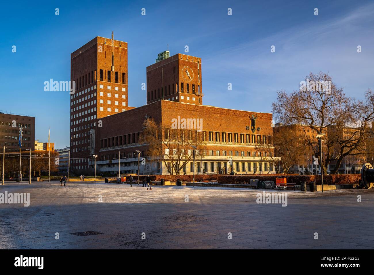 Oslo, Norway - Radhuset - Town Hall Stock Photo - Alamy