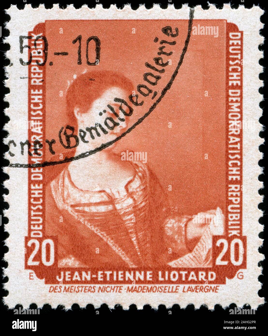 J. E. Liotard Stock Photo