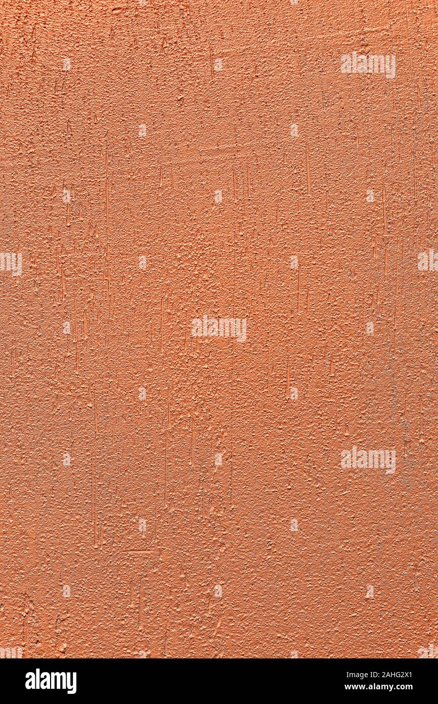 Orange wall close up. Macro texture and background Stock Photo