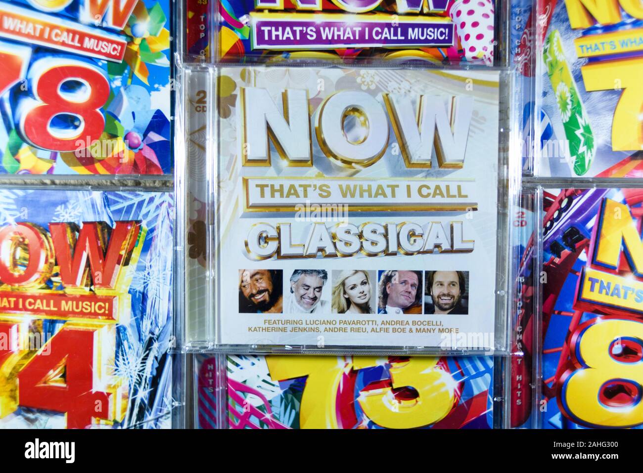 Now Thats What I Call Music Classical Compact Disc. Stock Photo