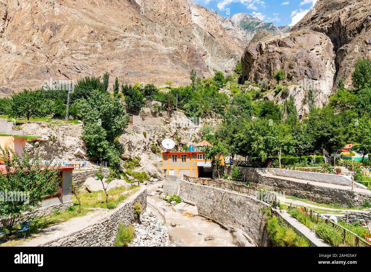 Sassi Gilgit Gillgit to Skardu Sassi Village with Picturesque Common Houses and ...