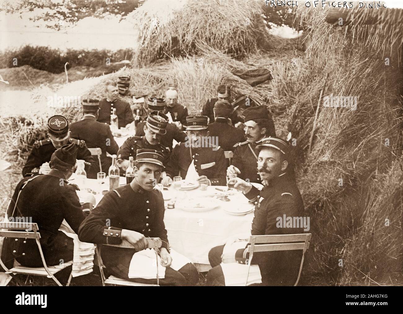 World war i trench warfare u.s. hi-res stock photography and images - Alamy