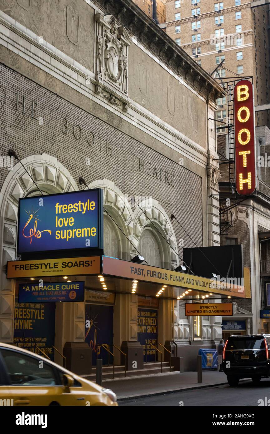 The booth theater broadway hi-res stock photography and images - Alamy