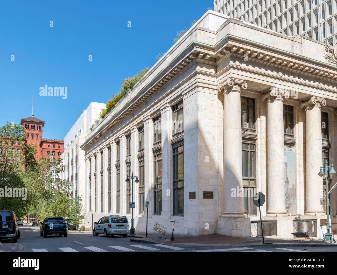 Central Library, Kansas City, Missouri, USA. Stock Photo