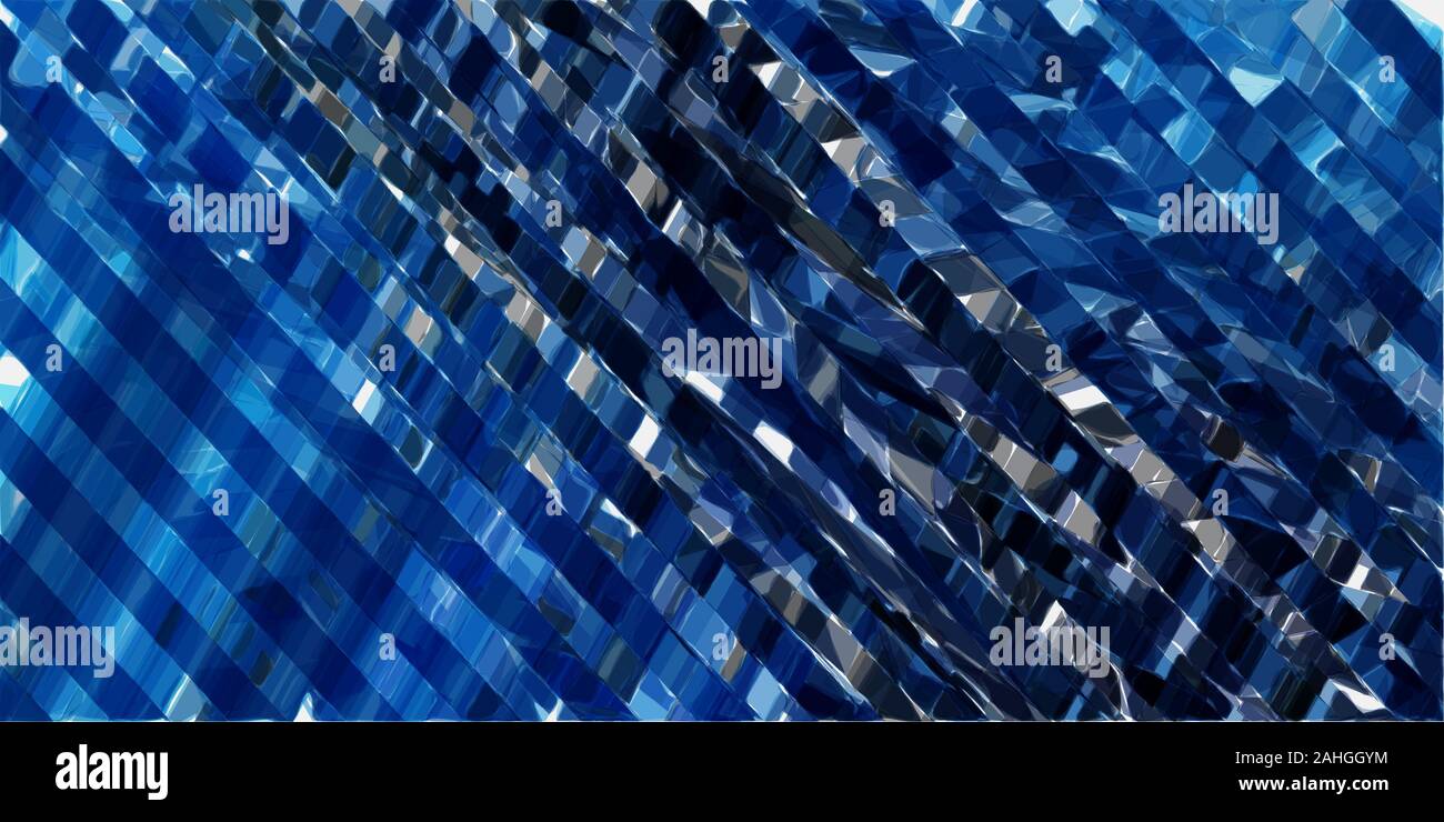 futuristic modern tech stripes wallpaper with midnight blue, silver and ...